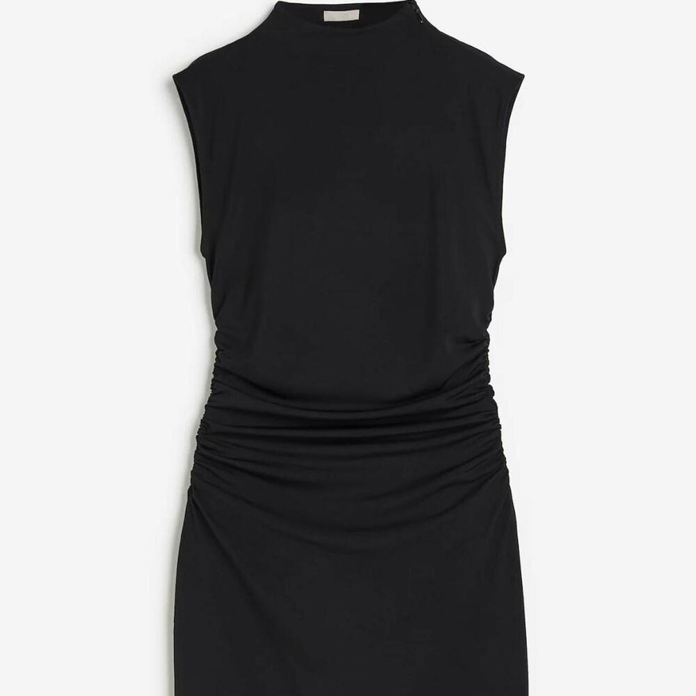 Hm black bodycon dress with